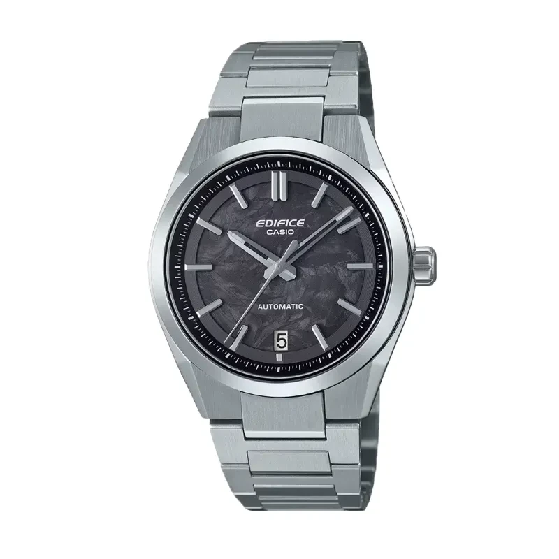 Casio Edifice Automatic Black Carbon Dial Men's Watch- EFK-100CD-1A